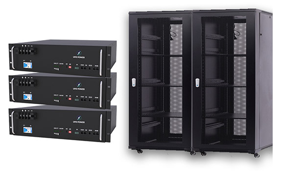 48v 100A 200A 5kwh 10kwh Rack Mount Lithium-ion Battery